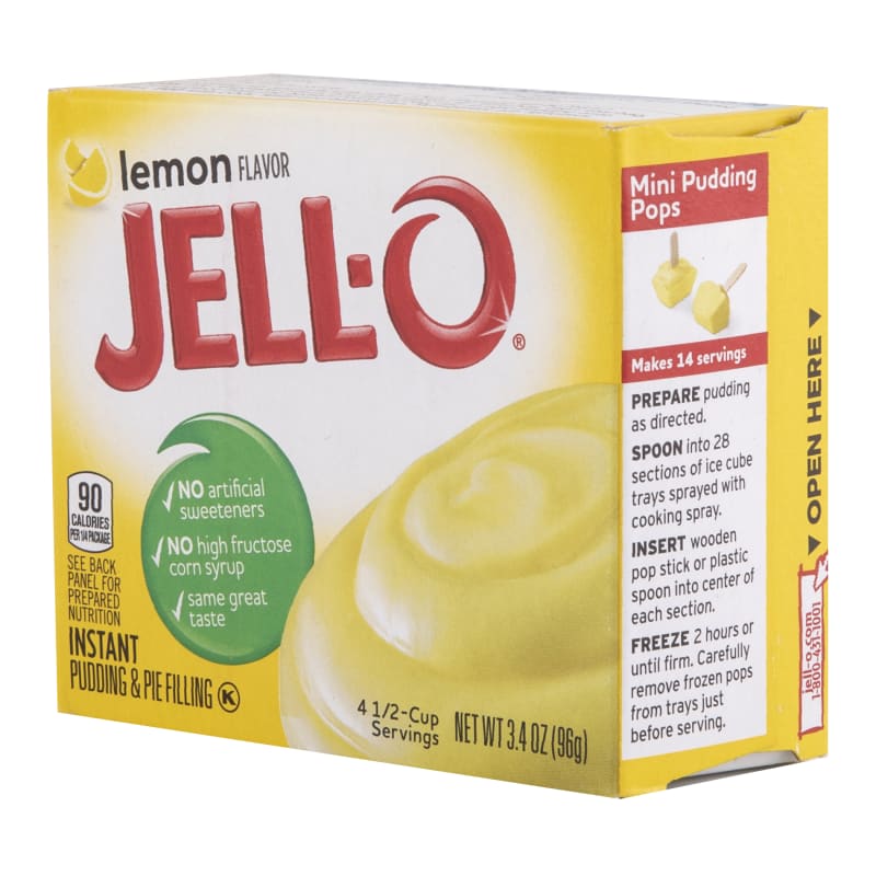 Jello instant pudding lemon hot sale