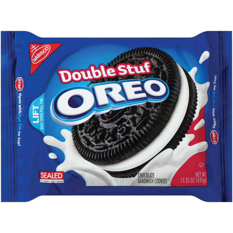 Nabisco 15.35 oz Oreo Double Stuff Chocolate Sandwich Cookies ...