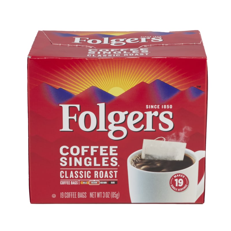 Folgers singles sales