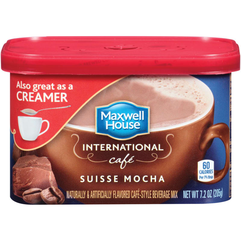 7.2 oz International Suisse Mocha Beverage Mix by MAXWELL HOUSE at