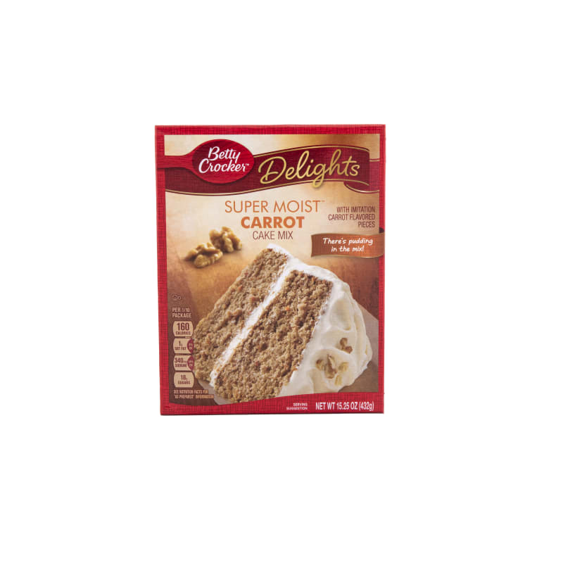 Betty crocker sale carrot cake mix