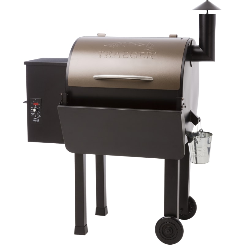 22 Series Black Folding Front Shelf by Traeger at Fleet Farm
