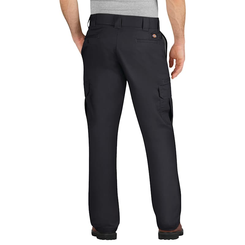 Men's Black Flex Twill Cargo Pants by Dickies at Fleet Farm