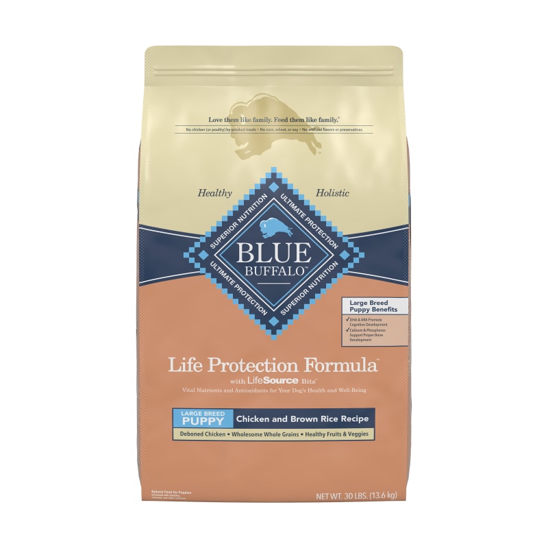 Blue buffalo puppy food 30 lb cheap