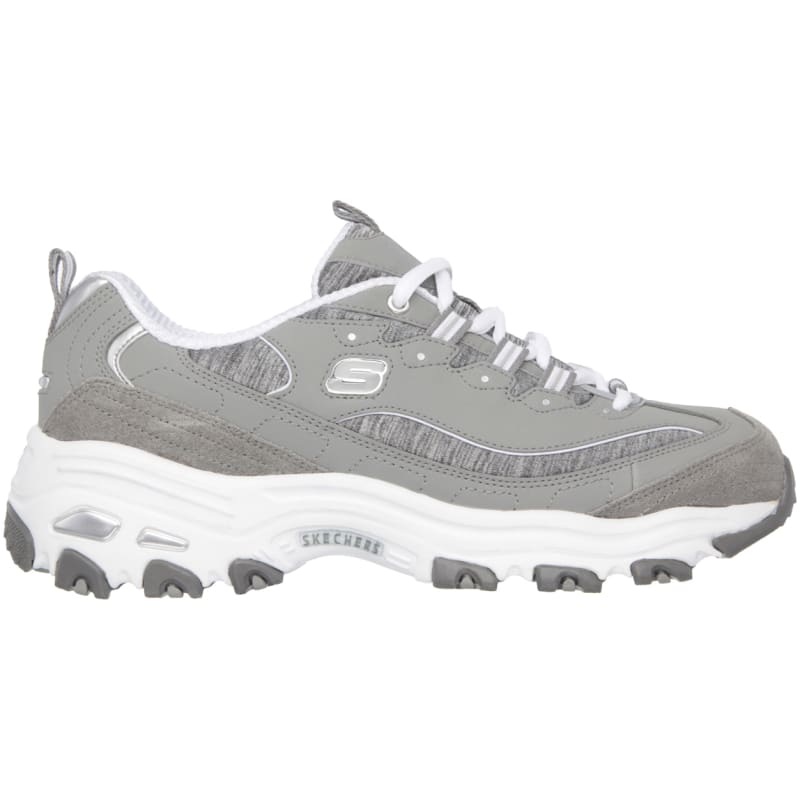 Skechers d'lites 2 mens grey 2025