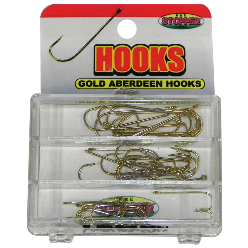 K & E Tackle Aberdeen SE Hooks in Gold | by Fleet Farm