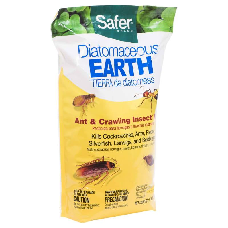 Safer 4 lb Diatomaceous Earth Ant & Crawling Insect Killer