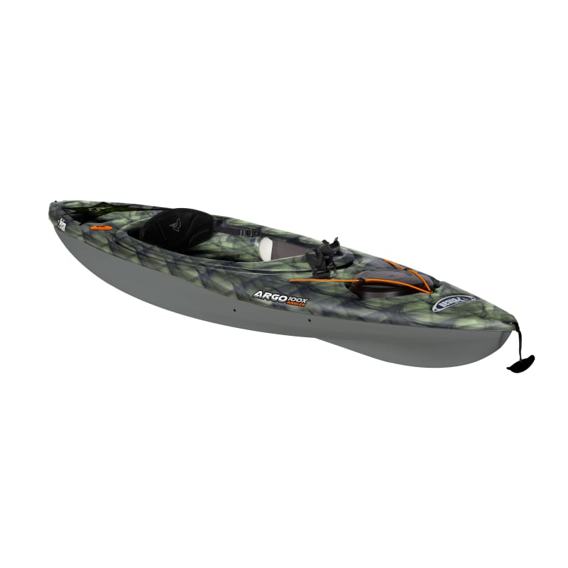 Argo 100 10 ft Fade-Muskie/White Angler Kayak