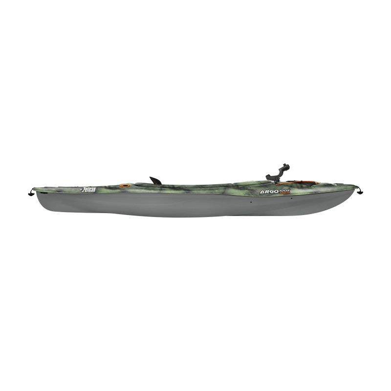 Argo 100 10 ft Fade-Muskie/White Angler Kayak
