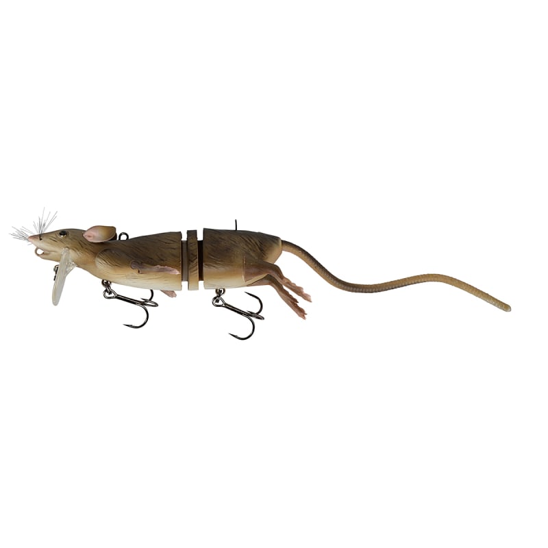 3D Rat Lure - Brown