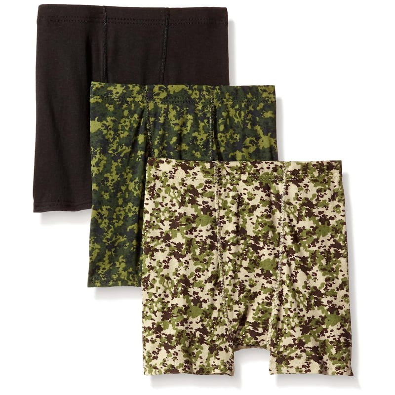 Boys' Assorted ComfortSoft Tagless Dyed Boxer Briefs Pk by