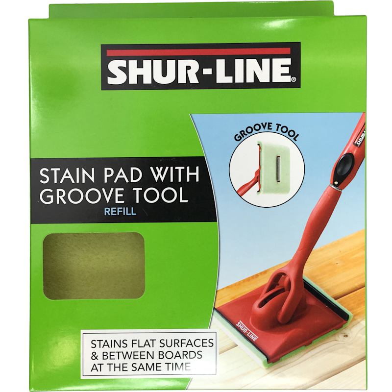 Deck Stain Pad w/ Groove Tool Refill by Shur-Line at Fleet Farm