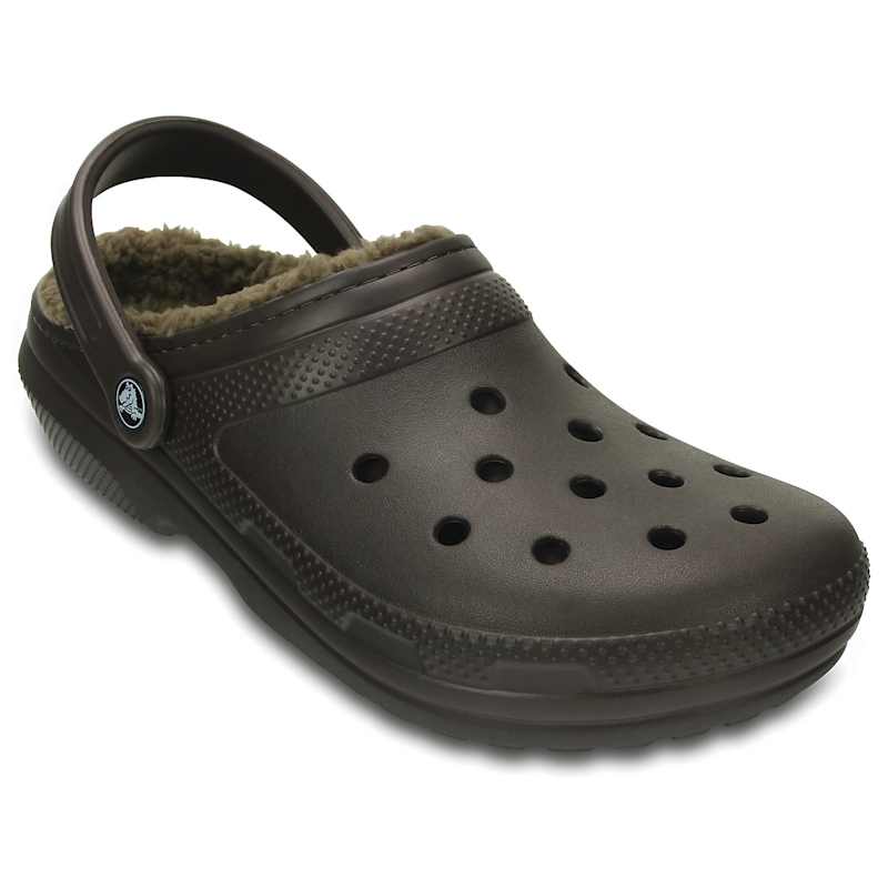 Crocs classic fuzz lined cheap