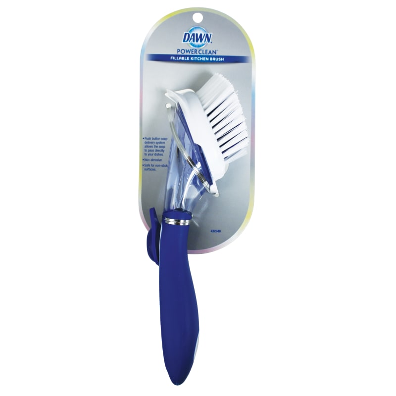 Dawn Fillable Kitchen Brush White and Blue, DAWN, All Brands