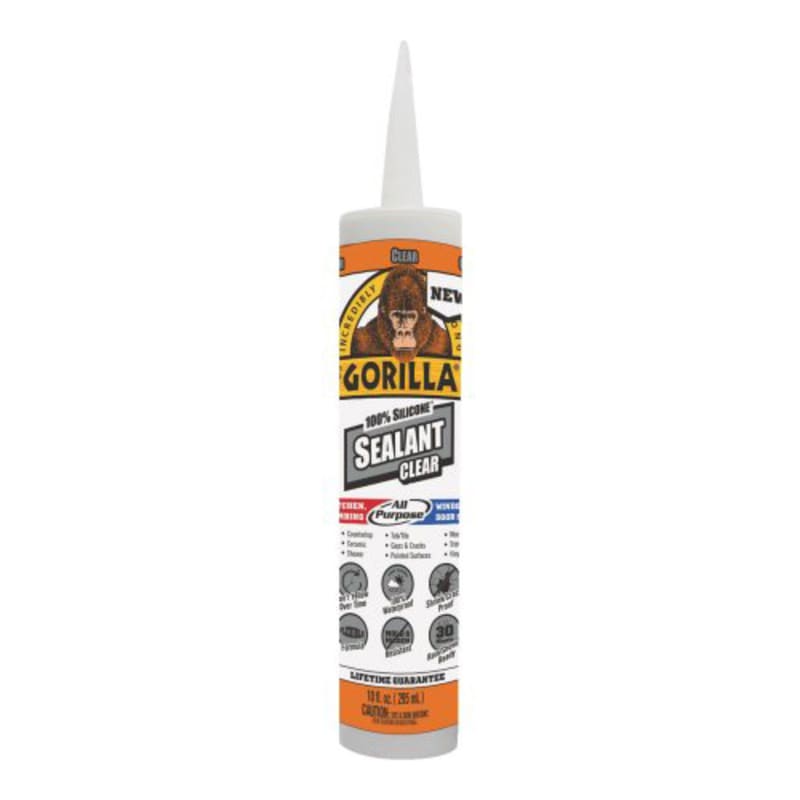 Gorilla Glue Company Gorilla 100 Percent Silicone Sealant Caulk