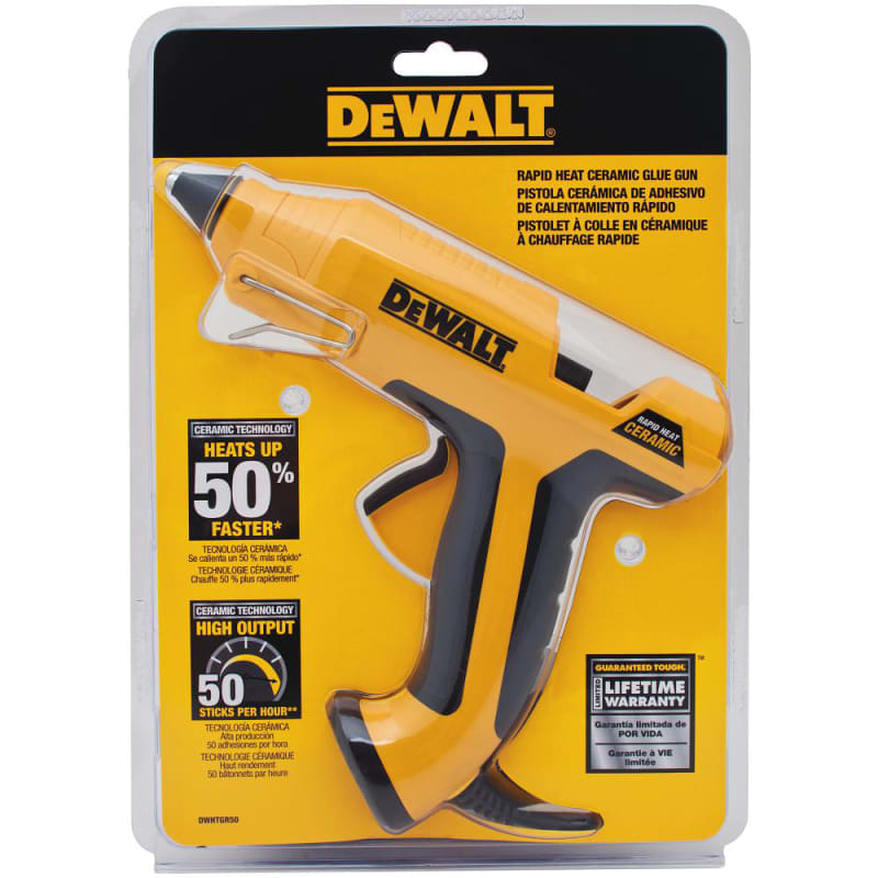 Dewalt hot glue gun battery powered sale