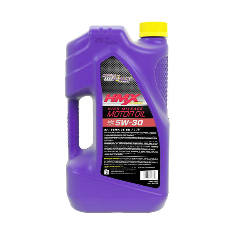 HMX High Mileage Synthetic Oil by Royal Purple at Fleet Farm