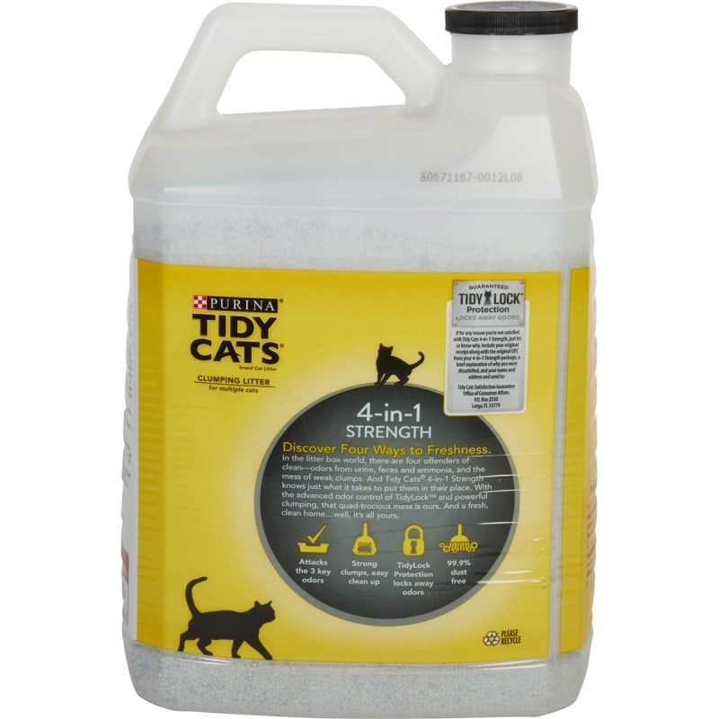 Tidy Cats 4 in 1 Strength Clumping Litter 20 lb by Purina at Fleet Farm