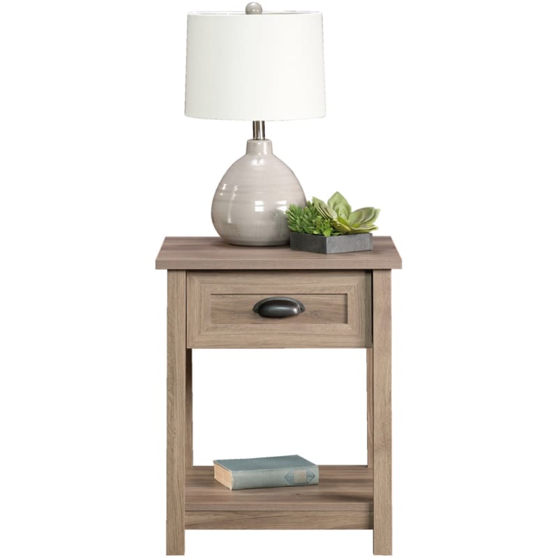 Sauder salt oak nightstand deals