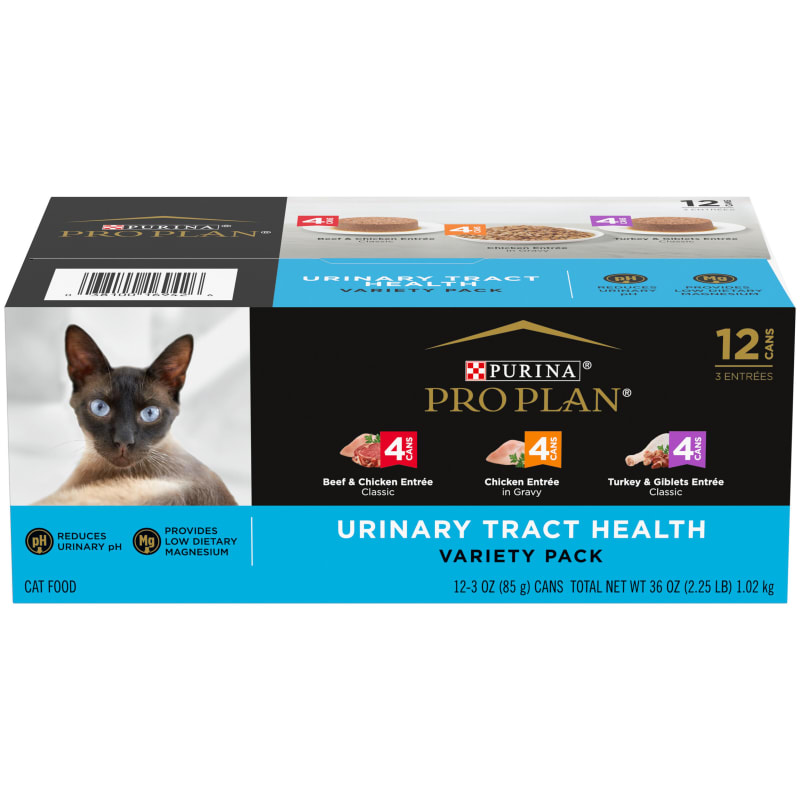 Adult Urinary Tract Health Beef Chicken Turkey Variety Pack Wet