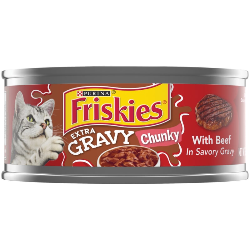 Chunky wet cat food sale