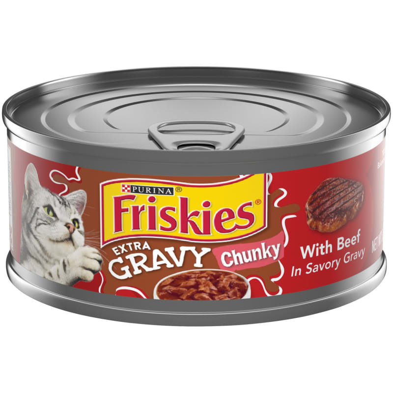 Friskies wet cat food extra gravy discount