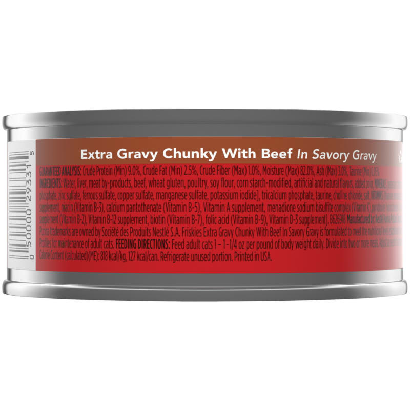 Friskies extra gravy chunky outlet