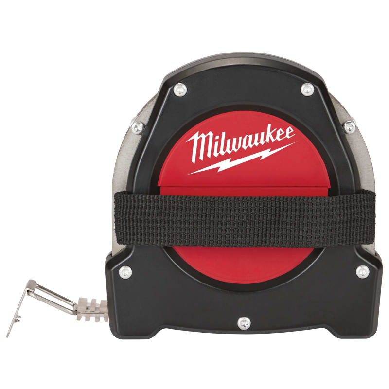 Milwaukee 100 ft. Closed Reel Long Tape Measure 48-22-5101 - The Home Depot