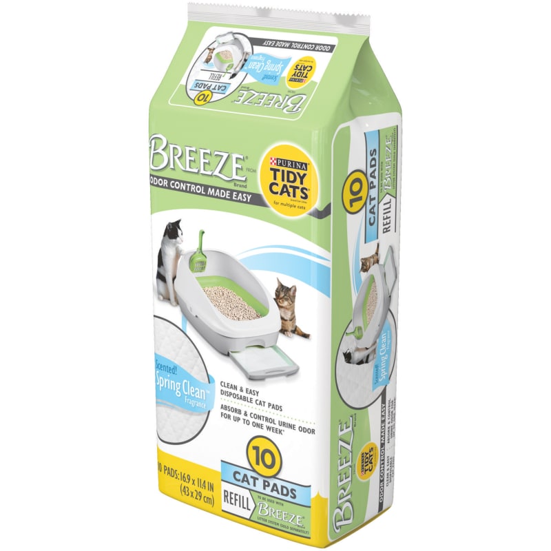 Tidy cat breeze pads 10 count sales