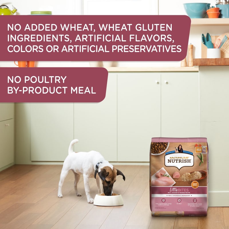 Little Bites Real Chicken Veggies Recipe Dry Dog Food by Rachael