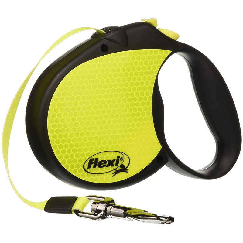 Flexi neon retractable dog leash hotsell