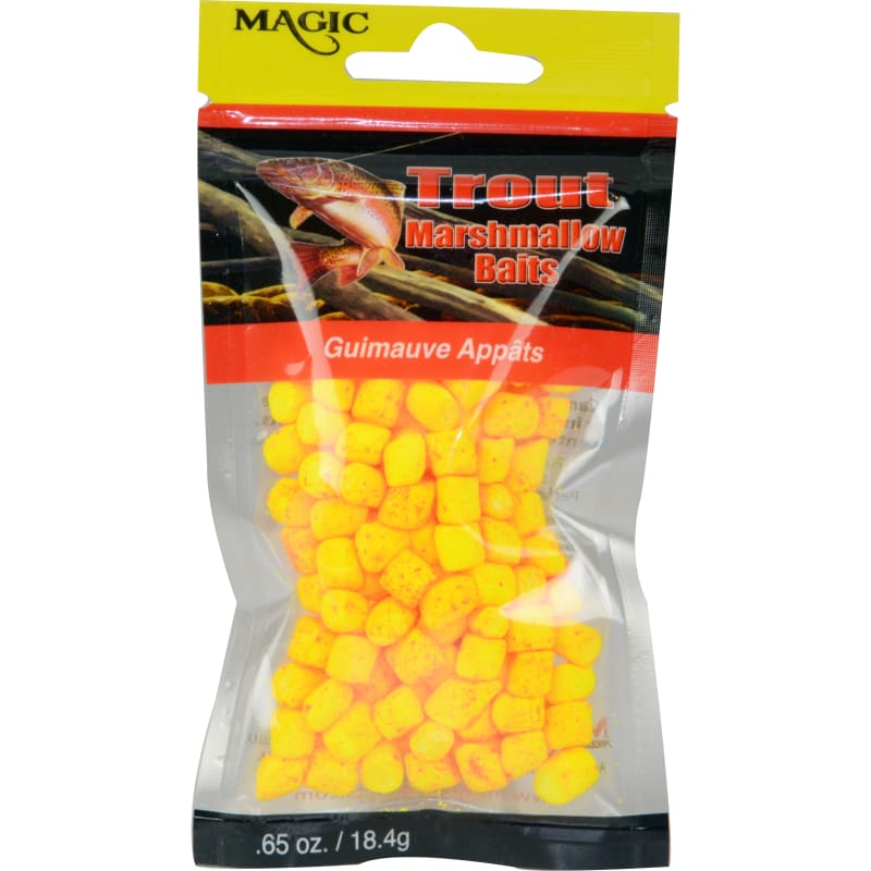 Magic Trout Mini Marshmallow Bait - Yellow/Cheese