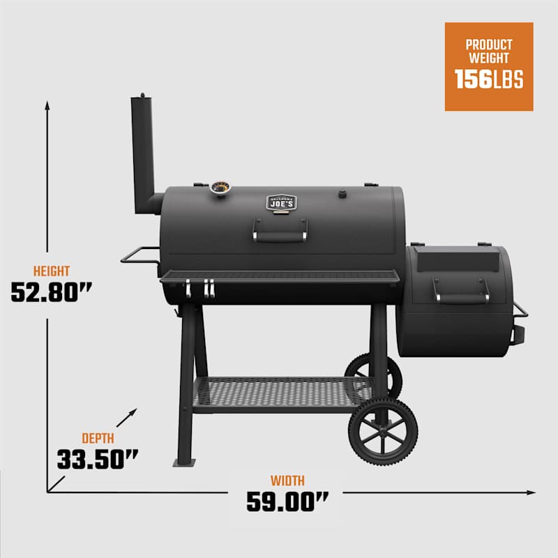 Highland Offset Smoker by Oklahoma Joes at Fleet Farm