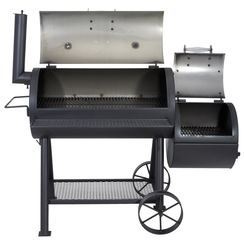 Grill Side Shelf for Oklahoma Joe's Highland Offset Smoker and Highland Reverse Flow Smoker, Grill Accessories