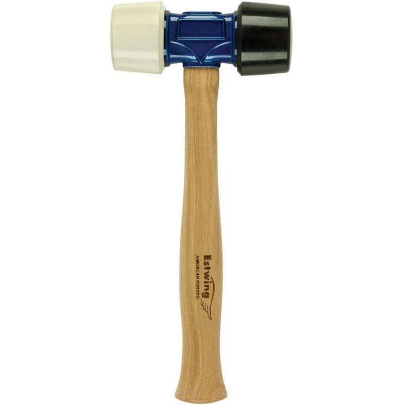 Rubber Mallet Hammer (Black & Gray) - Estwing