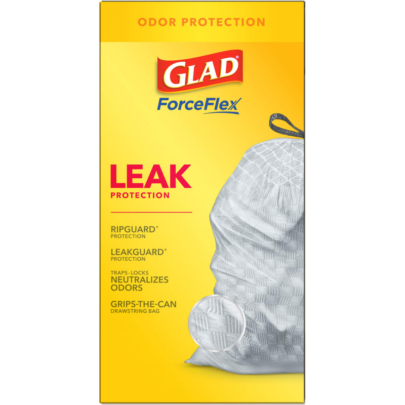 Glad ForceFlex Trash Bags Original Scent Gain 40ct : Cleaning fast delivery  by App or Online