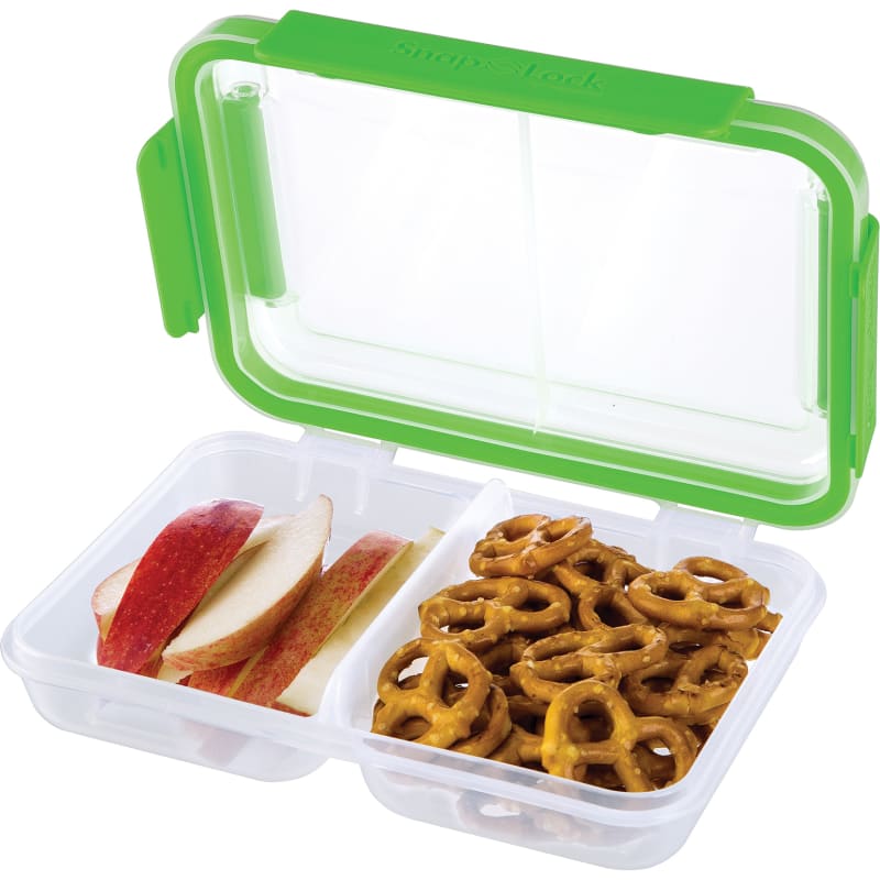 Split Container 2 cup Green Microwavable Portable Food Container by  Progressive SnapLock at Fleet Farm