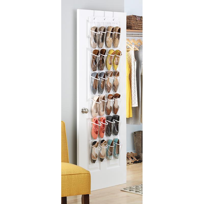 Whitmor over the door shoe shelves top