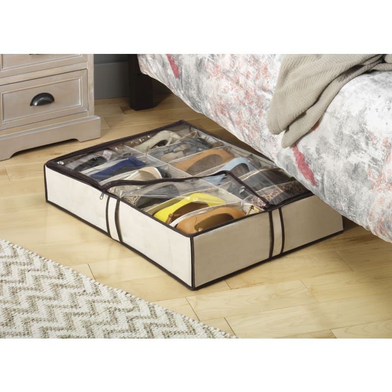 Underbed shoe bag best sale