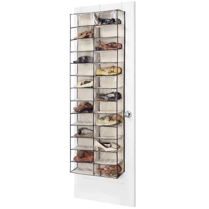 Canvas outlet shoe organiser