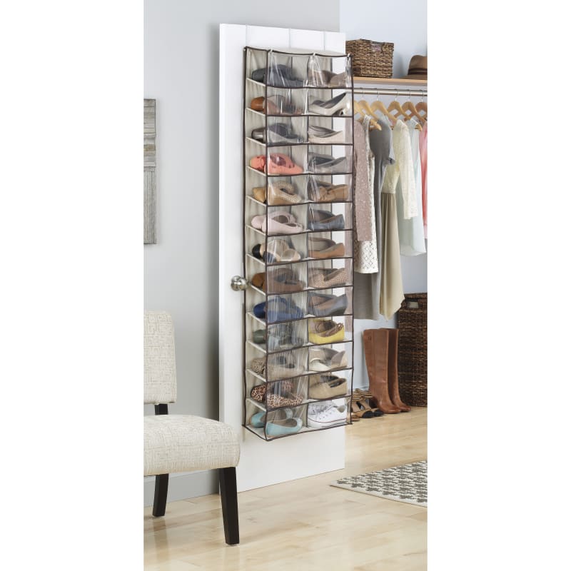 Canvas store shoe organizer