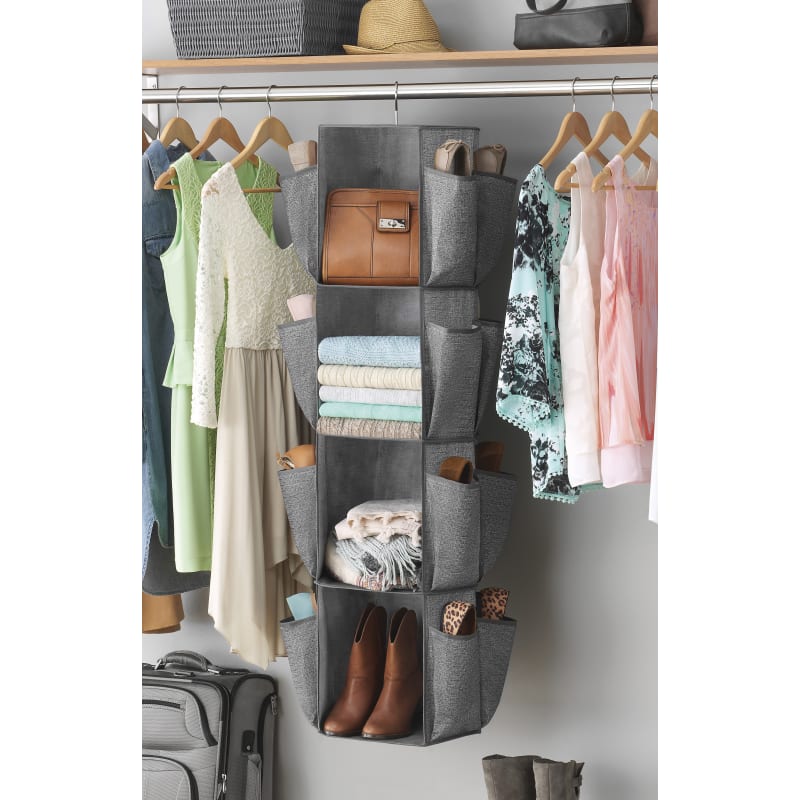 Whitmor's 4-section Fabric Closet Organizer Review