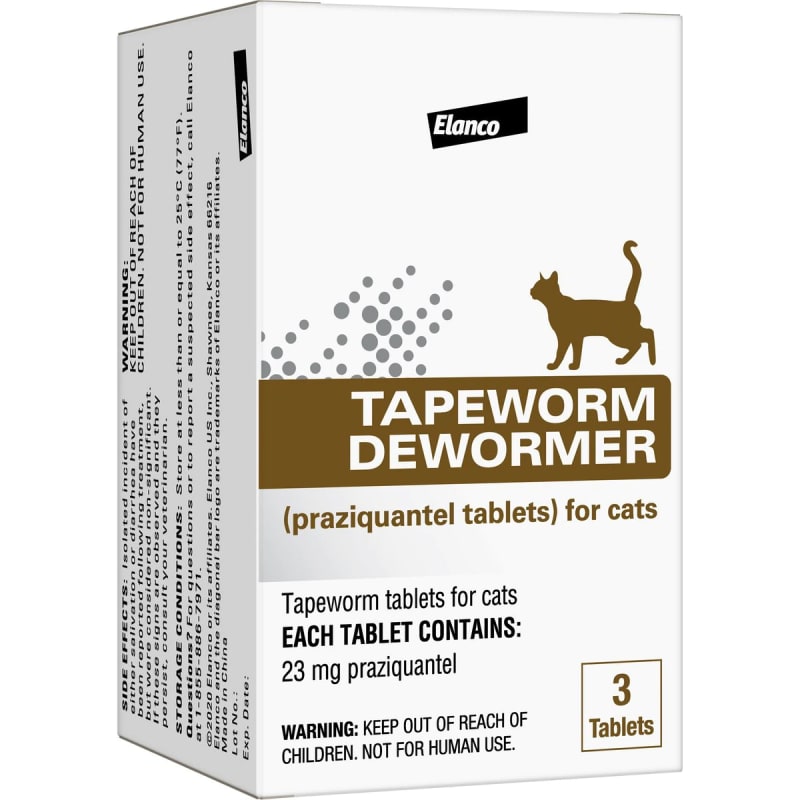 Tapeworm Dewormer for Cats 3 Pk by Elanco at Fleet Farm