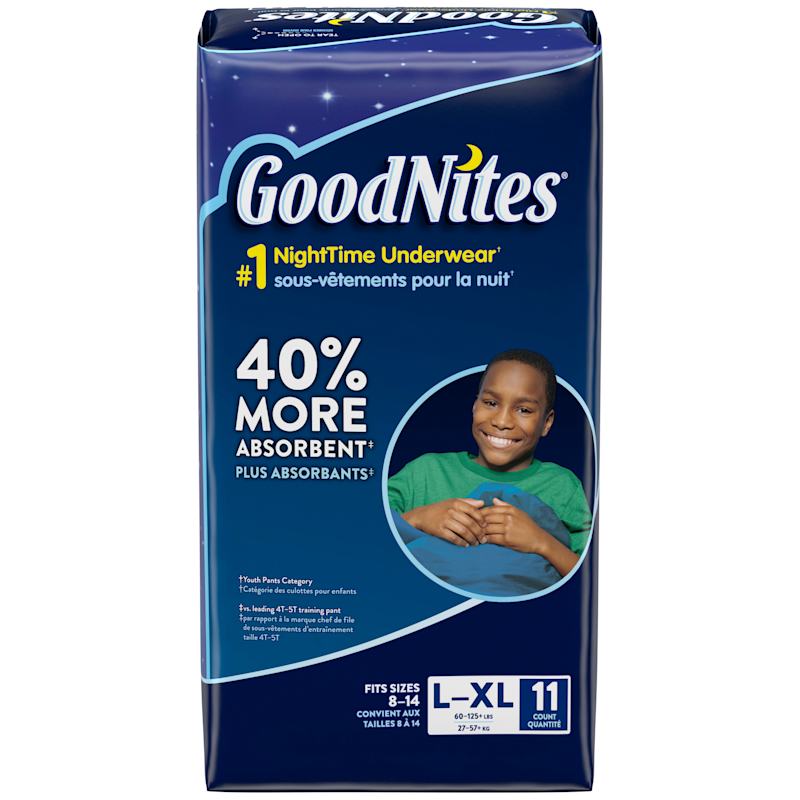 Boys' Size L-XL Nighttime Underwear - 11 Pk by GoodNites at Fleet Farm