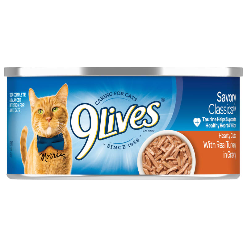 All Lifestages Hearty Cuts w/ Real Turkey in Gravy Wet Cat Food