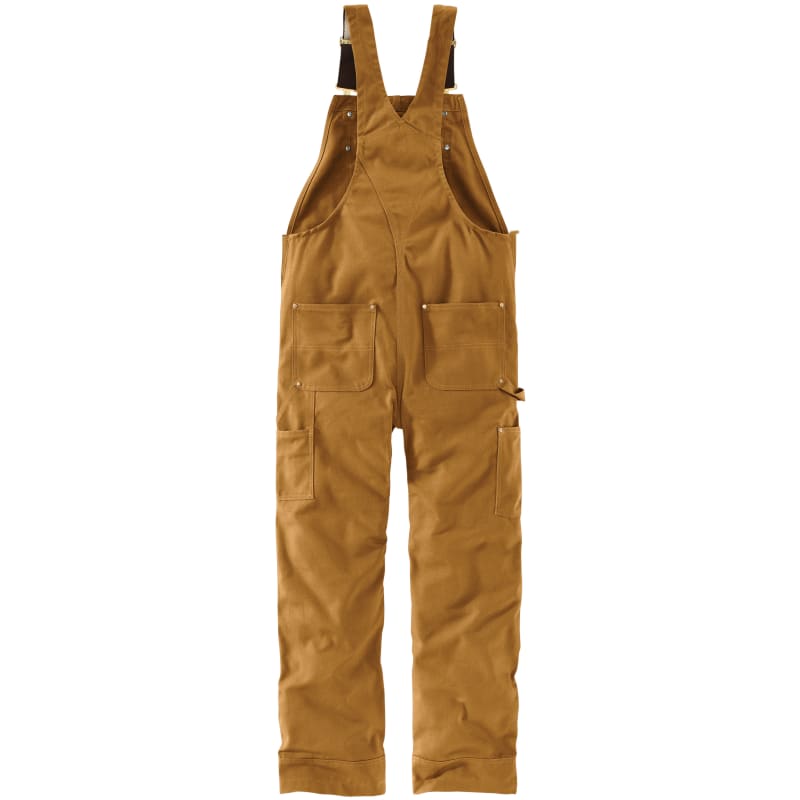 Men's Brown Duck Bib Overalls by Carhartt at Fleet Farm