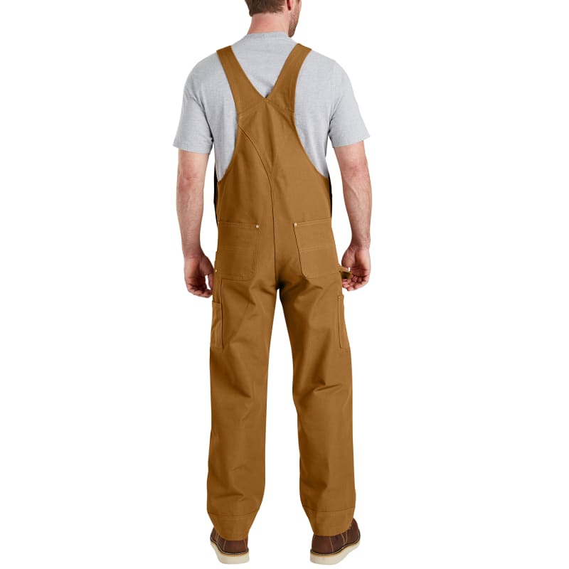 Men's Carhartt Brown Duck Bib Overalls