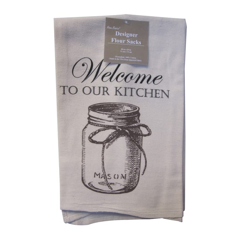 Craft Basics Natural Flour Sack Towel: 10-Pack 