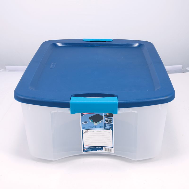 Sterilite Teal 45-Gallon Storage Tote