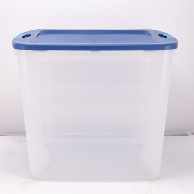 Sterilite 26 Gallon Latch & Carry Plastic Storage Tote Container